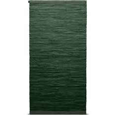 Rug Solid Cotton Green 60x90cm