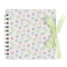 Hobbycraft Spiral Bound Spots Scrapbook