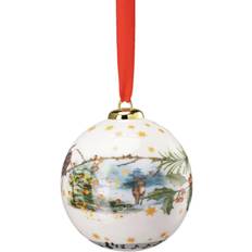 Hutschenreuther Porcelain Ball Multi-Colored Christmas Tree Ornament 6cm