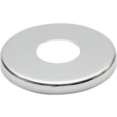 Pepte 21mm 21mm/26mm Collar Chrome Steel Valve Tall Hole Cover Tap Rose 8mm Height