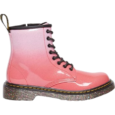Pink Boots Children's Shoes Dr. Martens Junior 1460 Gradient Glitter - Pink