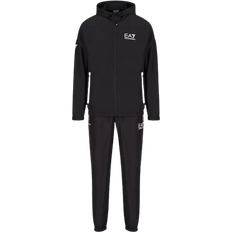 Emporio Armani Black Jumpsuits & Overalls Emporio Armani Ventus7 Tennis Pro Tracksuit - Deep Black