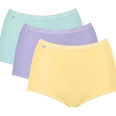 Sloggi Underwear Sloggi Basic+ Maxi Knickers 3-pack - Yellow/Light Combination