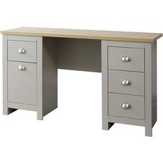 Writing Desks GFW Lancaster Grey/Natural Writing Desk 45x135cm