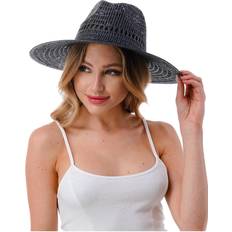 Marcus Adler MARCUS ADLER Classic Straw Hat in Black