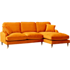 Artemis Home Mackenzie Burnt Orange Sofa 160cm 4 Seater