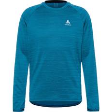 Clothing Odlo ESSENTIAL THERMAL Funktionsshirt Herren blau