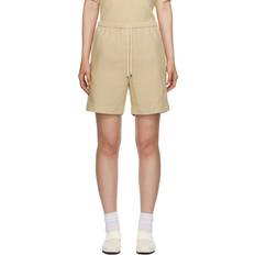 Toteme Beige Drawstring Shorts 809 OVERCAST BEIGE DK