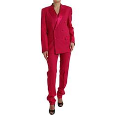 Slim - Women Suits Dolce & Gabbana Elegant Red Slim Fit Piece Martini Women's Suit