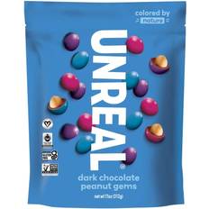 Unreal Dark Chocolate Peanut Gems 369g 1pack