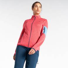 Clothing Dare 2b Women's Knitted Mountain Series Zip Through Fleece Sorbet Pink