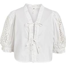 Object Collectors Item Broderie Anglaise Top - White Sand