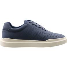 Faux Leather Oxford RUSH Gordon Rush Lace-Up Sneaker Blue