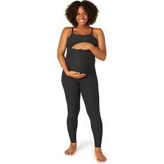 Beyond Yoga Spacedye Uplevel Maternity Jumpsuit Darkest Night Women's Jumpsuit & Rompers One Piece Black US Women's 14-16