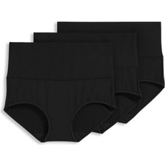 Jockey Skimmies 360Â° Smoothing Brief Pack 1766 Black