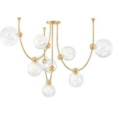 Astraia Vintage Brass Pendant Lamp 169.5cm