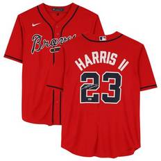 Fanatics Authentic Michael Harris II Atlanta Braves Autographed Red Nike Replica Jersey