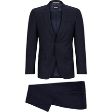 Hugo Boss Huge 2Pcs Slim Fit Suit - Dark Blue