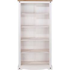 Pines Furniture Core Products Halea White Book Shelf 176.6cm