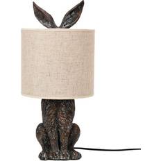 Hestia Hiding Rabbit Beige/Brown Table Lamp 43cm