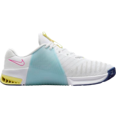 38 ½ Gym & Training Shoes Nike Metcon 9 M - White/Deep Royal Blue/Fierce Pink