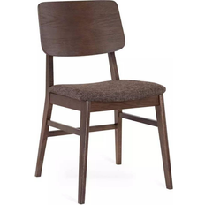 Torkelson Stevie Smoke-Stained Lacquered Oak/Talent Brown Kitchen Chair 84cm