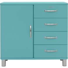 Tenzo Malibu Blue Chest of Drawer 98x92cm