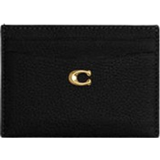 Coach Essential Card Case - Brass/Black