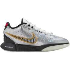 Nike LeBron XXI SE GS - Metallic Silver/Black/University Red/Metallic Gold