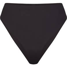 SKIMS Signature Swim Mid Waist Bottom - Onyx