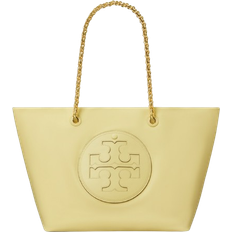 Nylon Totes & Shopping Bags Tory Burch Ella Chain Tote - Lemon Sugar