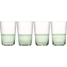 Royal Doulton Glasses Royal Doulton 1815 Highball Green Drinking Glass 50cl 4pcs