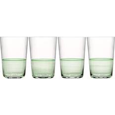 Royal Doulton Glasses Royal Doulton 1815 Highball Green Drinking Glass 50cl 4pcs