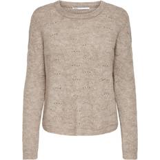 Only Lolli Pullover - Taupe Grey