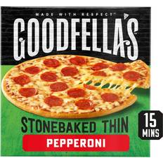 Vanilla Food & Drinks Goodfella's Stonebaked Thin Pepperoni Pizza 332g 1pack