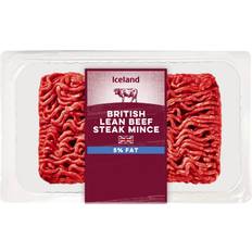 Iceland British Lean Beef Steak Mince 360g 1pack