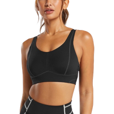 Gymshark Stitch Feature Sports Bra - Black