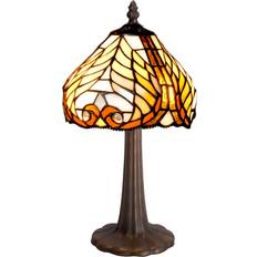 Viro Dalí Amber Zinc Table Lamp 20cm