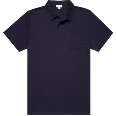 Sunspel Riviera Polo Shirt - Navy