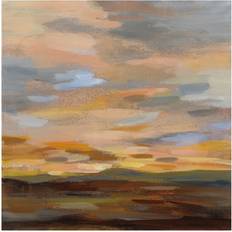 Porch & Den Silvia Vassileva 'High Desert Sky III' Multicolor Framed Art 88.9x88.9cm