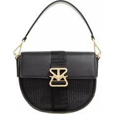 Bogner Zuoz Rafia Cassy Crossbody bag black