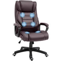 Lumbar Support Office Chairs Properav ProperAV Extra Ergonomic Tilting Executive Office Chair