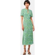 Clothing Whistles Lucid Floral Bonnie Dress, Green/Multi