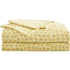 Betsey Johnson Printed Novelty Microfiber/Polyester Bed Sheet Yellow (243.84x)