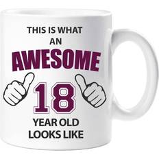 60 Second Makeover Limited Awesome 18 Year Old Mug 29.6cl