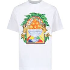 Organic - Organic Fabric T-shirts & Tank Tops Casablanca Triomphe D'Orange T-shirt - White