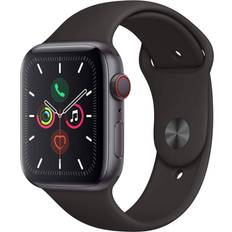 Apple Wi-Fi - eSIM - iPhone Smartwatches Apple Watch Series 5 Cellular 44mm Aluminium Case with Sport Band