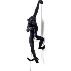 Seletti Monkey Black Wall light 37cm