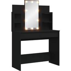 Rectangular Dressing Tables vidaXL 96x40x142cm Black Dressing Table 40x96cm