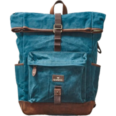 Gandys Sri Lanka Waxed Backpack - Blue